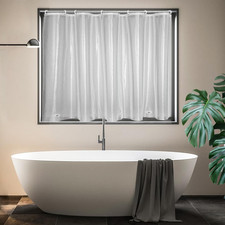Shower Curtain Waterproof Heavy Duty Vinyl PEVA Privacy Short Curtains for Bathr