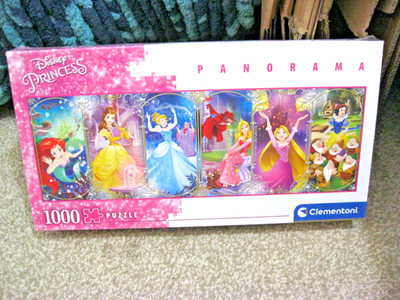 CLEMENTONI 1000 PIECE PUZZLE DISNEY PRINCESSES 2017 *IN HAND* CHECK OUT OTHERS!!