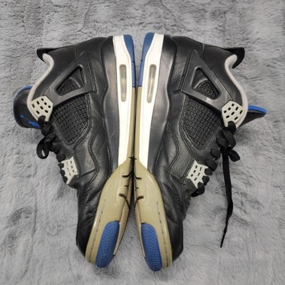 Air Jordan 4 Retro Motorsports Alternate Shoes Mens 10.5 Black