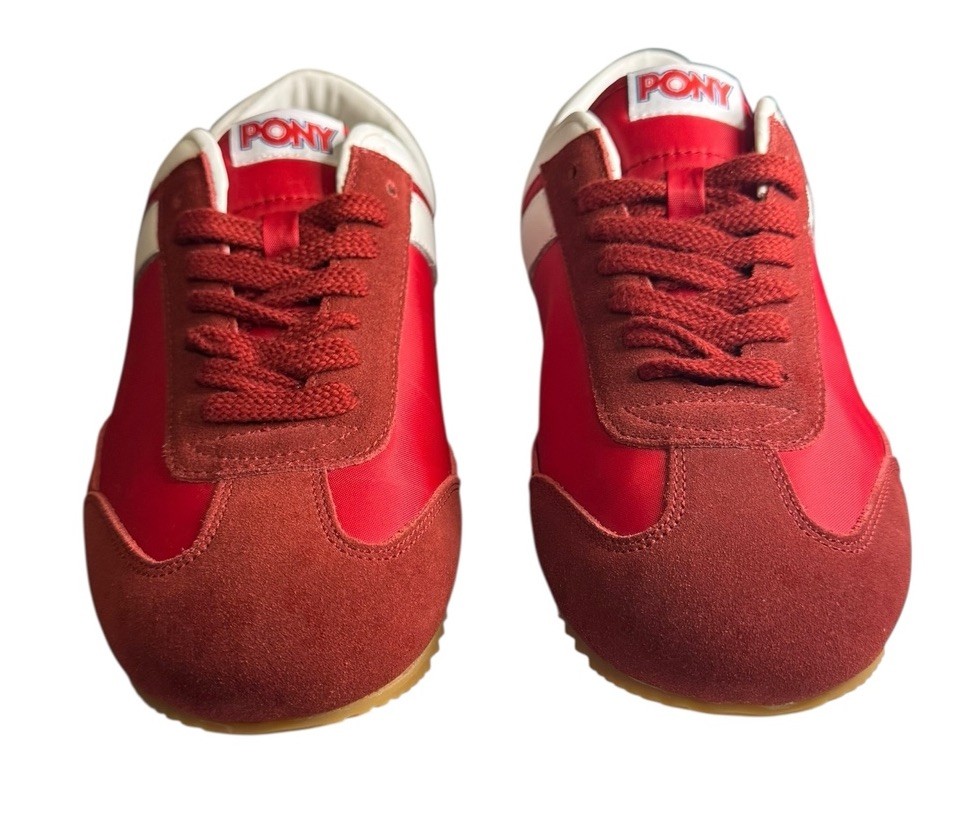 Sneakers basse PONY Racer scamosciate retrò 550 10420 uomo taglia 10