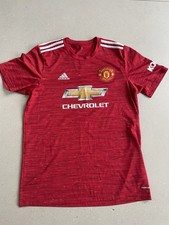 Mens Adidas Manchester United 20/21 Home Shirt Size Large