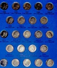 Roosevelt Dimes 1965-2000 Whitman Folder Philadelphia Denver Copper-Nickel