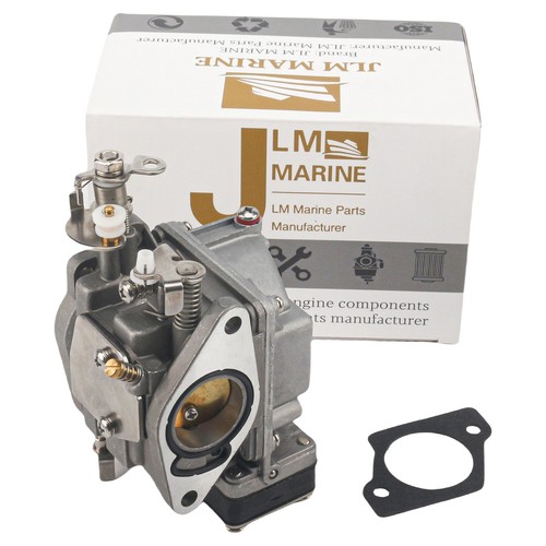 Outboard Carburetor w/Gasket for Nissan Tohatsu 2Stroke 9.9 15 18 HP 3G2-03100-0 - Picture 16 of 17