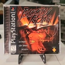 Bloody Roar (Sony PlayStation 1, 1998) PS1 PSOne PSX 2 3 CIB NM🔥