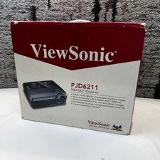 ViewSonic PJD6221 DLP Projector 3D Ready VGA 120HZ 1024 x 768 XGA 129 Hours 
