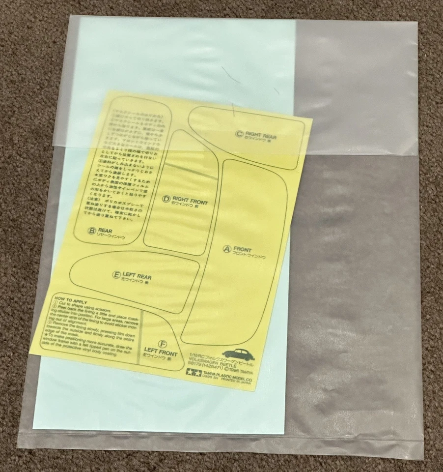 Tamiya Volkswagen Beetle Kit 58383 M04-L 1/10 Scale NEW NIB - Image 4 of 4