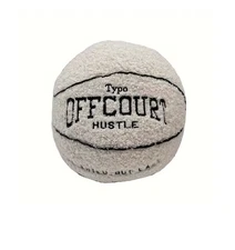 25cm Offcourt Basketball Pillow Basketball Plush Throw Pillow Plush Doll Pillow