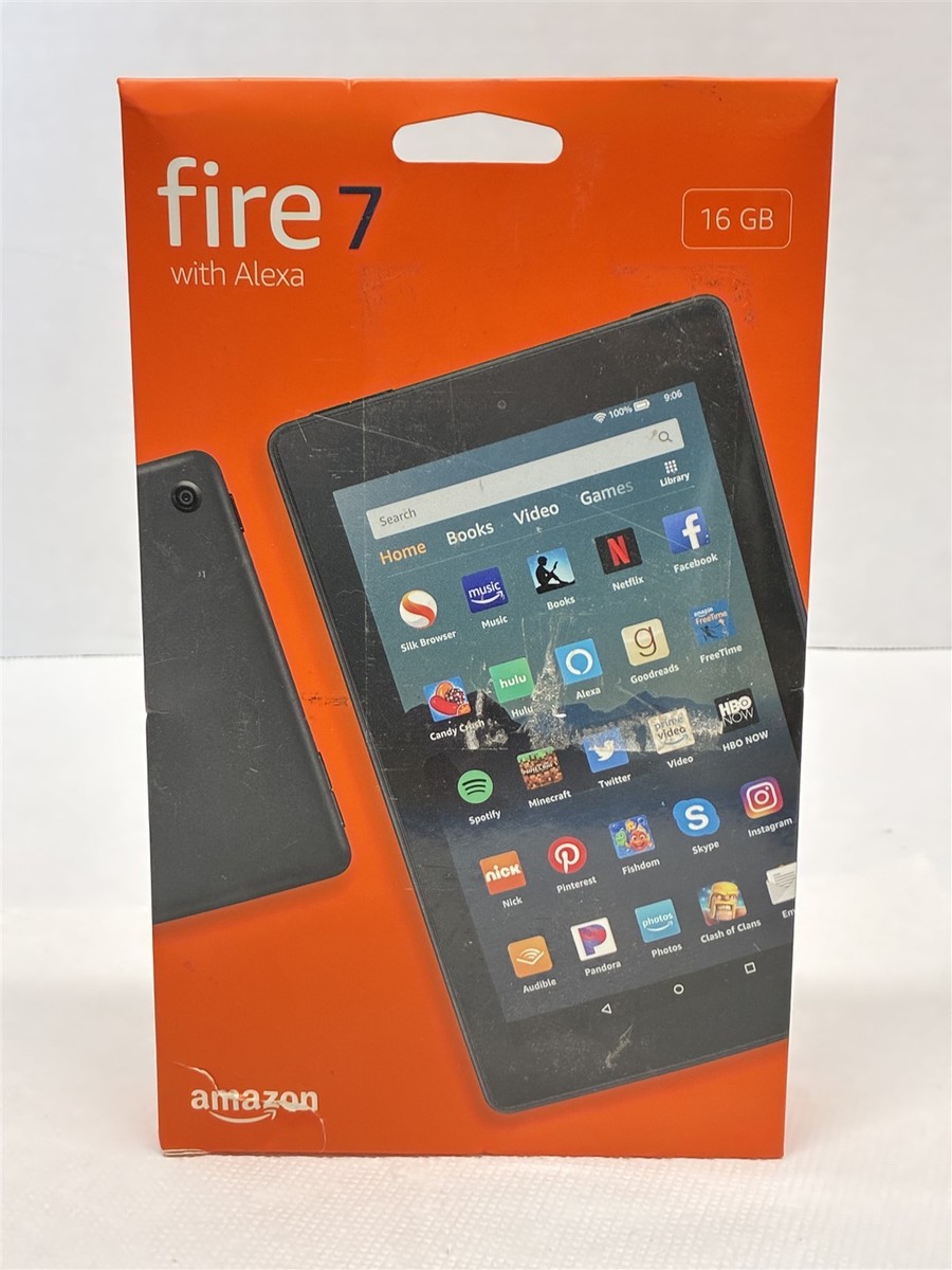Amazon Fire 7 (9th Gen) M8S26G 16GB Wi-Fi Alexa 7'' Tablet