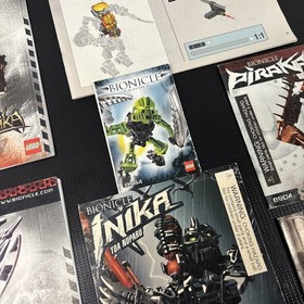 Lot Of 10 LEGO Bionicle Instruction Manuals 8733 8734 8729 8944 8904 8744 8929 +