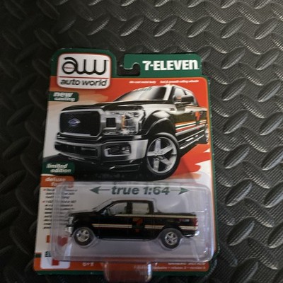 2024 Auto World 7/11 Limited Edition 2020 Bkack Ford F-150 Lariart Diecast ~NEW