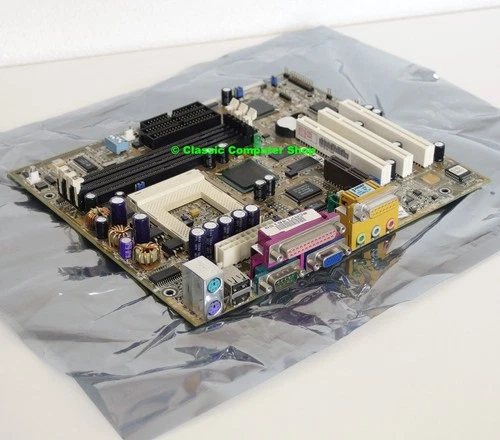 Asus CUWE-RM socket 370 mATX PC motherboard main system board - S370 Pentium III