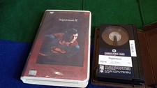 Vintage 1978 Superman Betamax Movie 1980 Superman II Clamshell Beta Rentals
