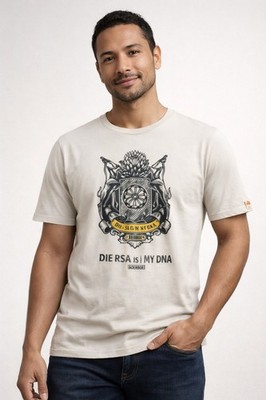 Boerboel Graphic T-Shirt ''Die RSA Is In My DNA'' Men's Medium South Africa Tee