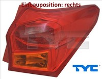 TYC 11-12553-01-2 Heckleuchte Rechts RüCklicht Hecklicht RüCkleuchte