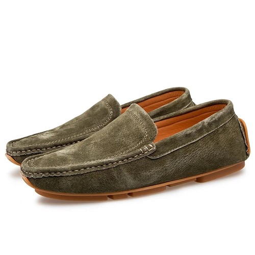 Men's Loafers Driving Boat Shoes Breathable Slip-on Casual Flats Moccasins Shoes - Picture 29 of 30
