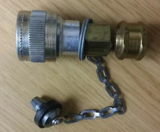 Foster SHD3003 ¼" Twist Lock Quick Coupler, Disconnect, Socket, Dust Plug Combo