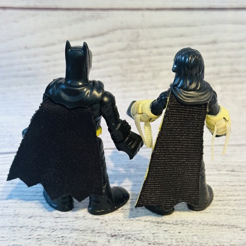 Fisher-Price Imaginext DC Super Friends Black Bat Batman Batgirl & Batman - Picture 2 of 4