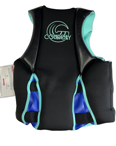 $100 Connelly Concept Neo Life Chaleco Nuevo con Etiquetas Talla XS,S,M Azul/Negro Para Mujer 2023 - Imagen 6 de 9