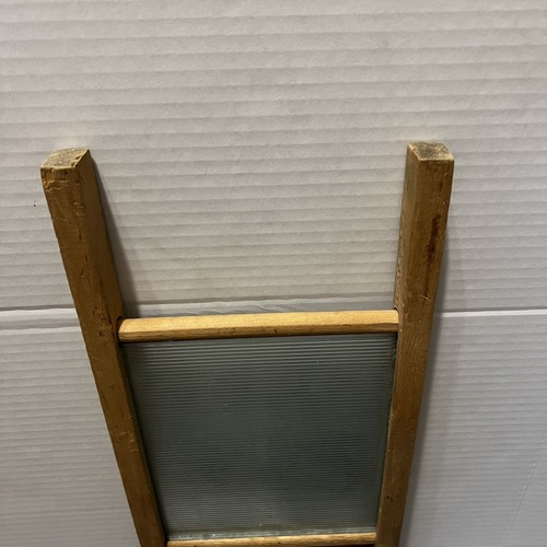 Vintage Victory No. 508 Washboard With Glass Scrub Panel Lingerie 18” Tall - Picture 10 of 11