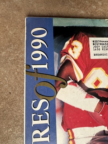 Vintage 1990s Sports Illustrated Pictures of 1990 Kansas City Chiefs - Picture 5 of 11