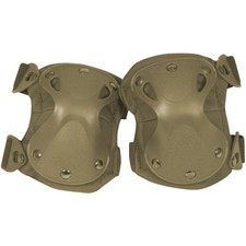 VIPER MILITARY HARD SHELL KNEE PROTECTORS TACTICAL AIRSOFT SAFETY PADDING COYOTE