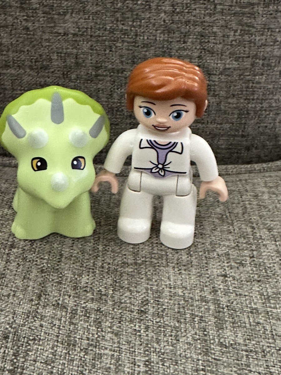 DINOSAUR NURSERY Jurassic world park LEGO duplo baby dino And Lady