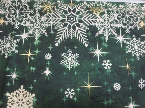 Rentier Prance grün metallic Weihnachten Panel Northcott Baumwollstoff 20564M-79 - Bild 4 von 4