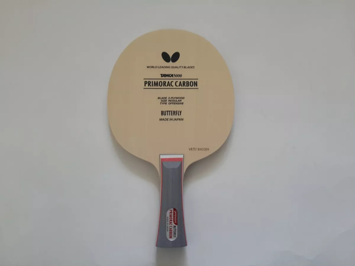 Butterfly Primorac Carbon Table Tennis Racket Blade Bat Power Play