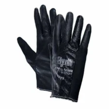 Ansell Hynit 32-125 Blue Nitrile Gloves, Size 8 (12 pairs)