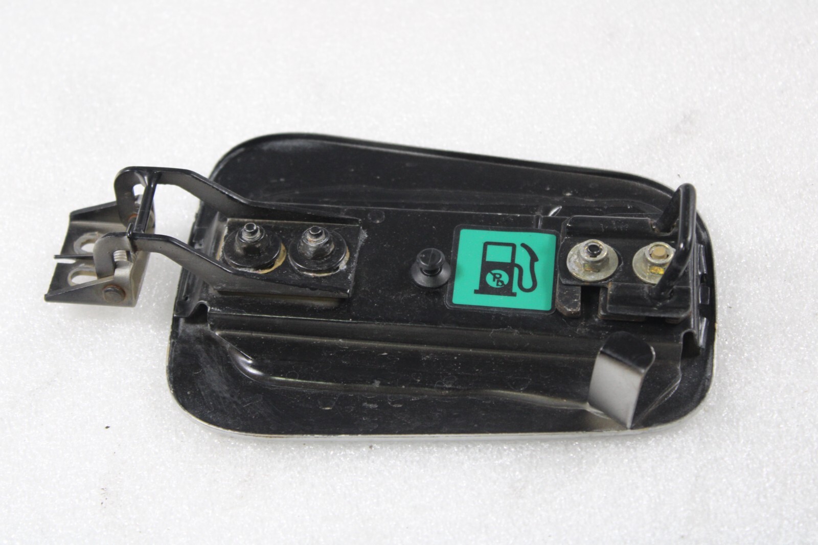 Maserati M128, Fuel Filler Door, Gas Lid, Grey, Used, P/N 382501050
