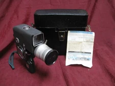 Vintage Canon Reflex Zoom 8-3 8mm Movie film Camera,C-8 Grip,Carry Case C-8 zoom