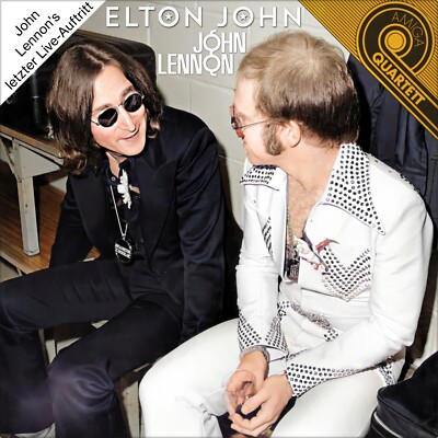 7'' ELTON JOHN & JOHN LENNON Lucy In The Sky With Diamonds AMIGA-QUARTETT EP 1981