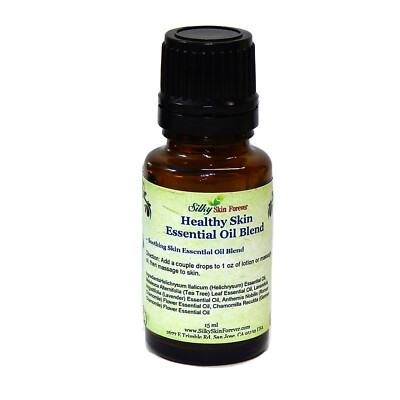 Healthy Skin Pure Essential Oil Blend Helichrysum Lavender Tea Tree Healing Scar
