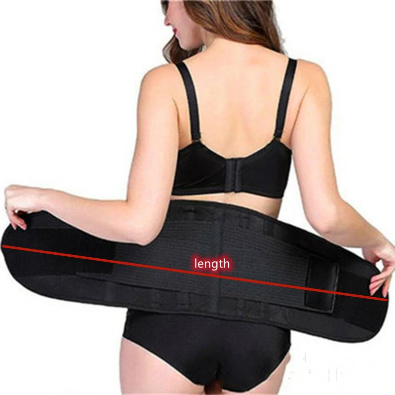 Entrenador de cintura para mujer modelador corporal cinturón para sudar banda abdominal faja corsés bustiers Foto 4 de 4