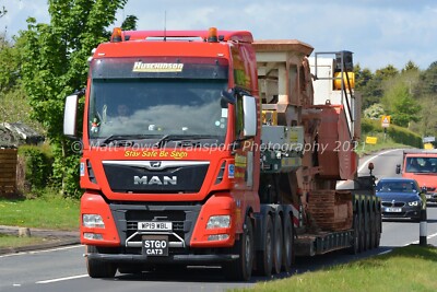 LKW Foto 12x8 - MAN TGX - Hutchinson Engineering - WP19 WBL