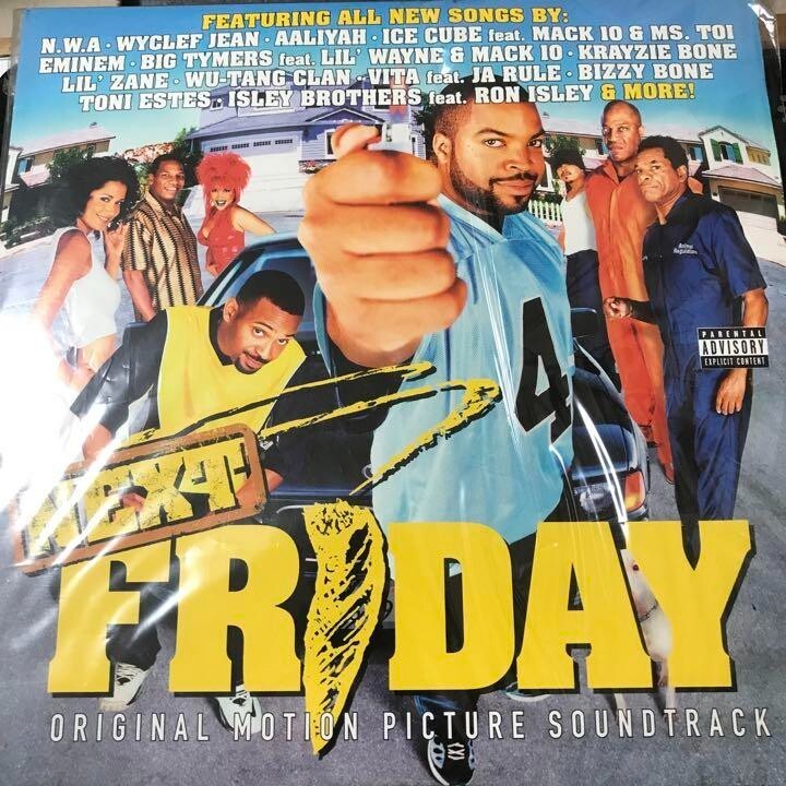 Next Friday Soundtrack / 1999 US 2LP Ice Cube, N.W.A., Aaliyah