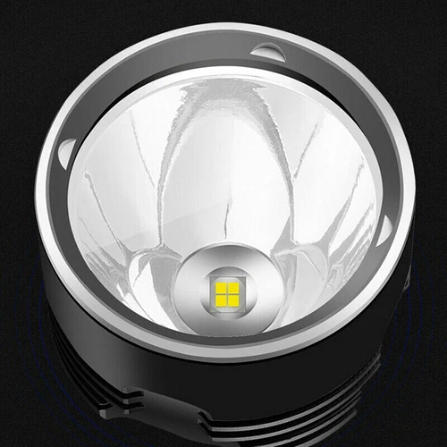 1200000LM LED Flashlight Tactical Light Super Bright Torch USB Rechargeable Lamp - Picture 6 of 9