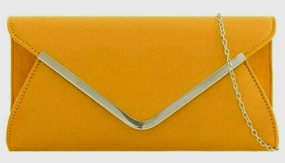 Yellow evening bag 2025