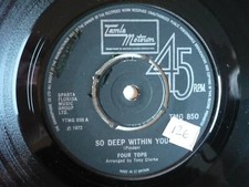 The Four Tops So Deep Within You 7" Vinyl UK 1972 Tamla Motown 1st Press Single