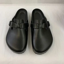 Birkenstock New with Box Boston Black EVA Regular Width - Select Size