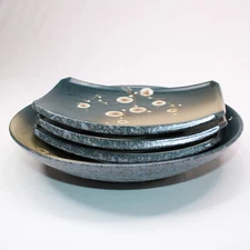 World Market Cherry Blossom Set Of 4 Stoneware Dinnerware Beautiful Items Japan