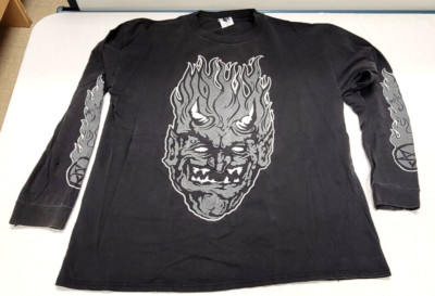 送料込★レア★WHITE ZOMBIE 666 ラグラン Tシャツ L 1996 White Zombie 666 Raglan Baseball T-shirt Retro Band Tee