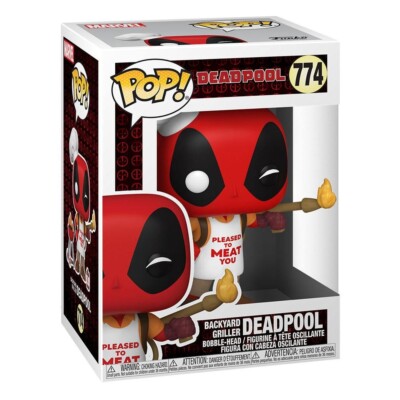 Funko Marvel POP! Vinyl Figur Deadpool (Backyard Griller) Nr. 774