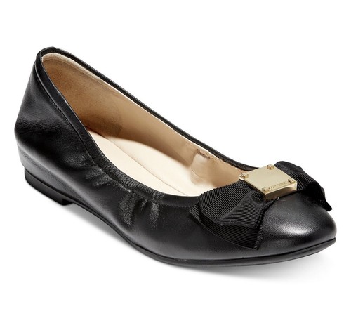 Cole Haan Womens Tali Soft Bow Black 