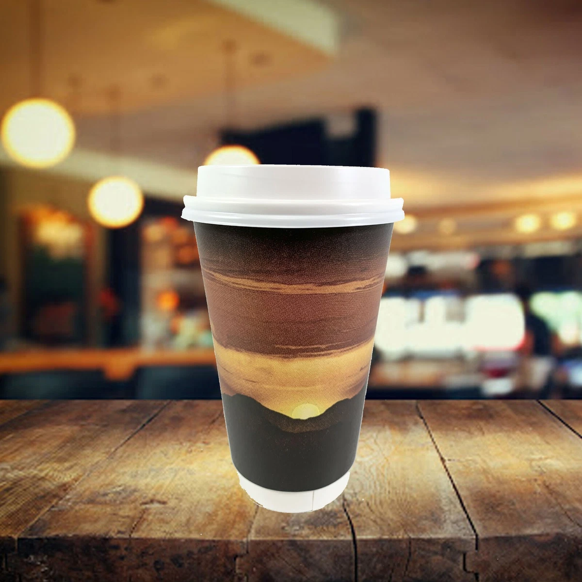 Disposable coffee best sale cups and lids