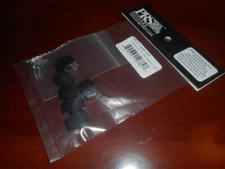 NEW - PRS Tuning Key Buttons (6) For Low Mass Locking Tuners - BLACK