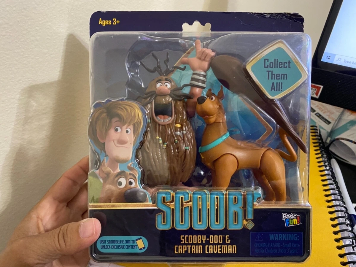 Scooby Doo Captain Caveman Action Figure Set Scoob NEW 2019 WARNER BROS