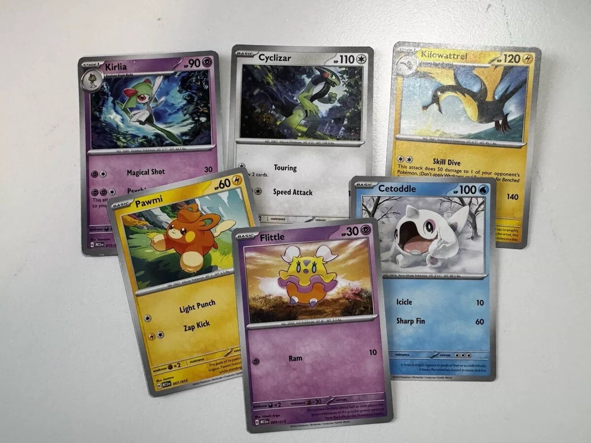 Pokemon TCG McDonald’s Pokémon 2023 Promo Cards 6/15