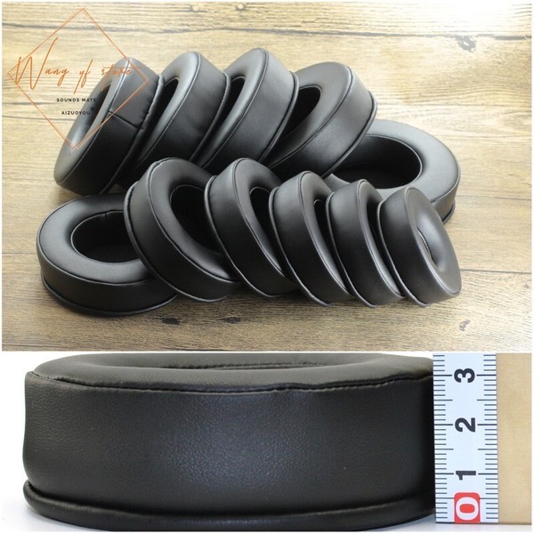 Full Size Thick Memory Foam Over Ear Pads Headphone Replacement Cushions EarPads - image 1