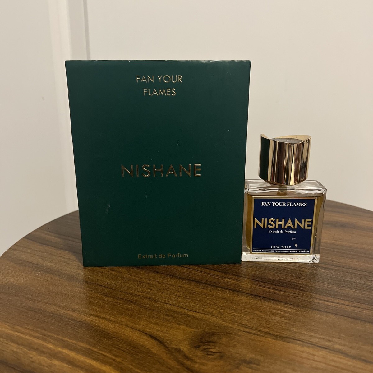 nishane tobacco Fan Your Flames Extrait De Parfum Unisex 100ml/ 3.4 FL OZ Oriental Spray Fan Your Flames: Boozy tobacco